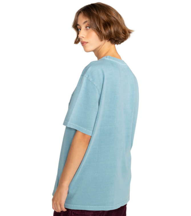 Camiseta ELEMENT Basic Pocket Pi M Tees - Ashley Blue