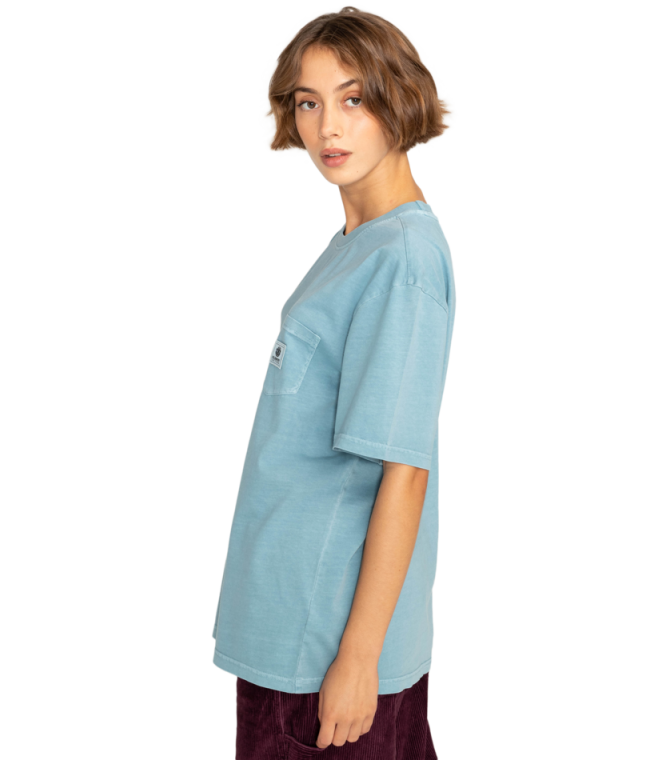 Camiseta ELEMENT Basic Pocket Pi M Tees - Ashley Blue