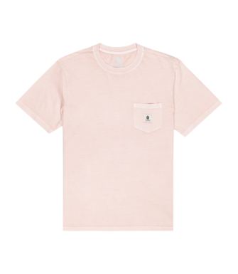 Camiseta ELEMENT Basic Pocket Pi M Tees - Rosa adobe