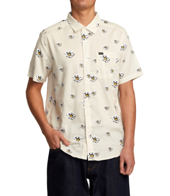 Camisa RVCA Pushin Up M...