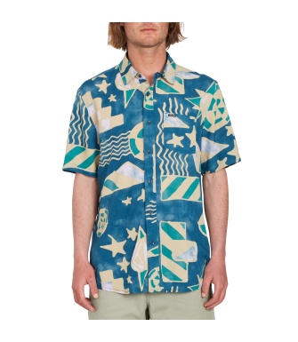 Camisa VOLCOM Hand Geo Ss -...