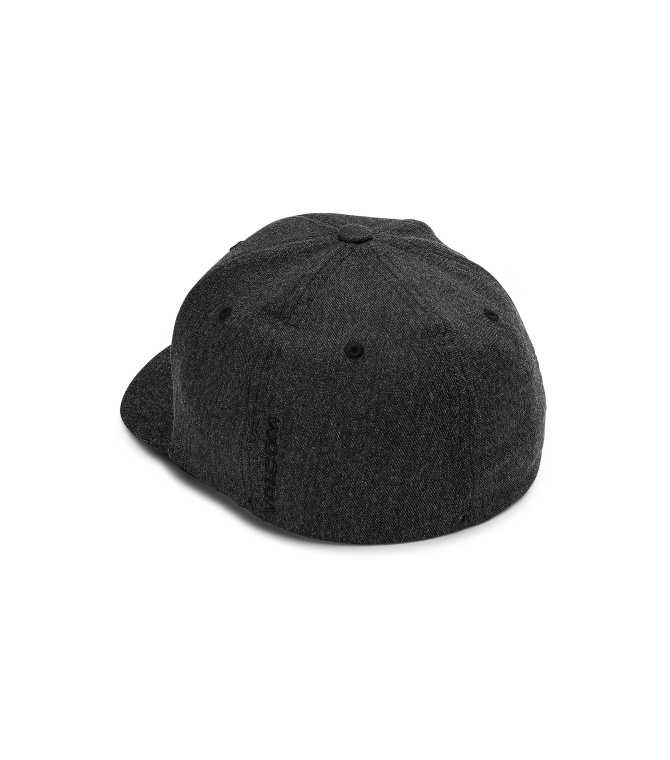 Visera VOLCOM Full Stone Hthr Flexfit Hat - Charcoal heather