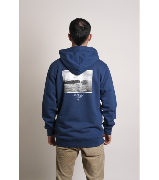 Sudadera STYLING Sopela - Azul Cantábrico