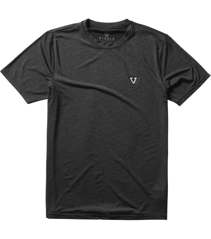 Licra VISSLA Twisted Eco Ss - Black heather