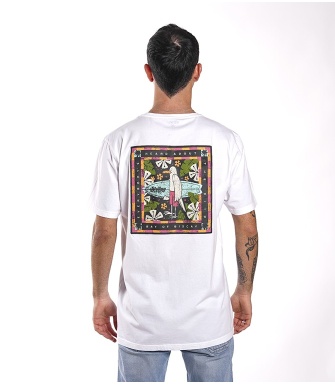 Camiseta Hombre STYLING Bird - Blanca