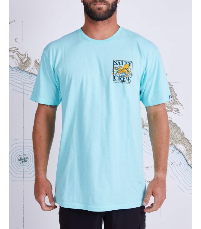 Camiseta SALTY CREW Ink Slinger Standard - Sea foam