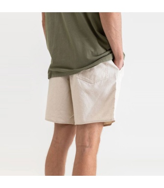 Bermuda RHYTHM Men Classic Linen Jam - Sand