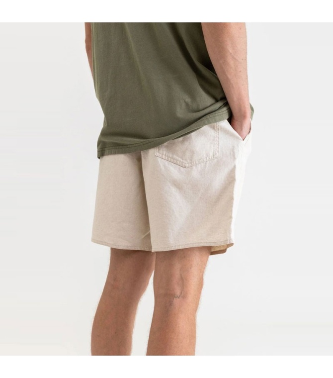 Bermuda RHYTHM Men Classic Linen Jam - Sand