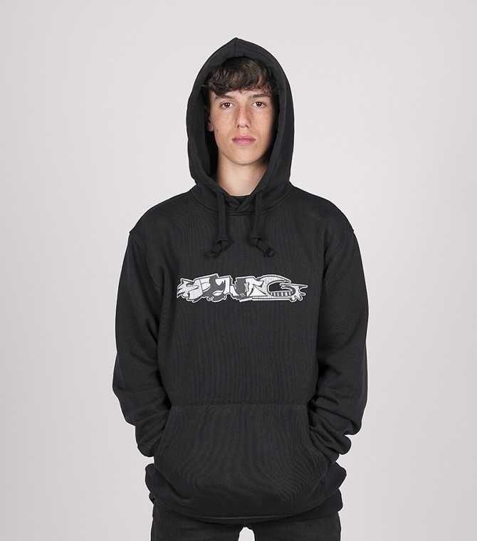 Sudadera STYLING Skatelines - Negro