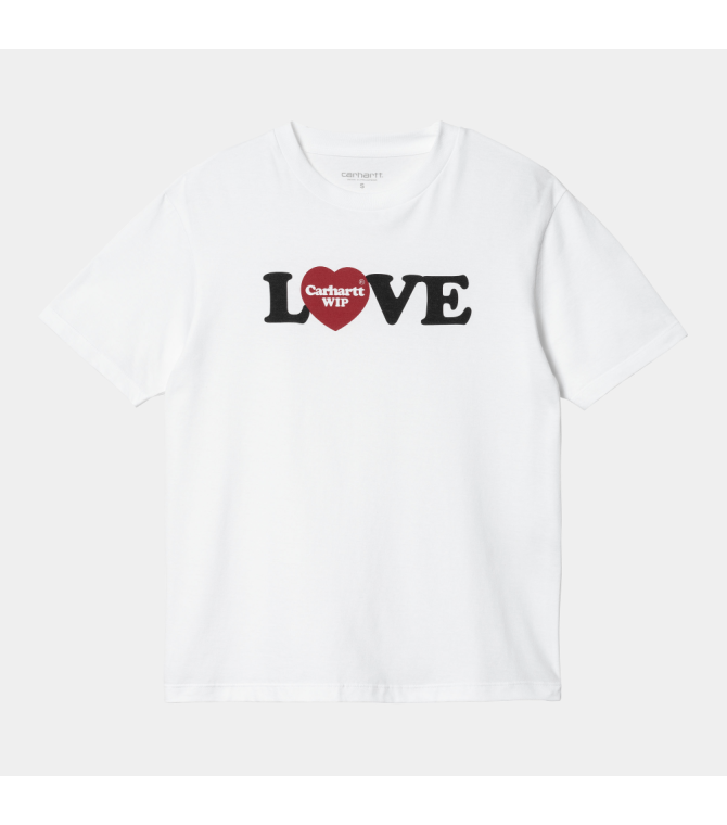 Camiseta CARHARTT WIP W  S/s Love - White