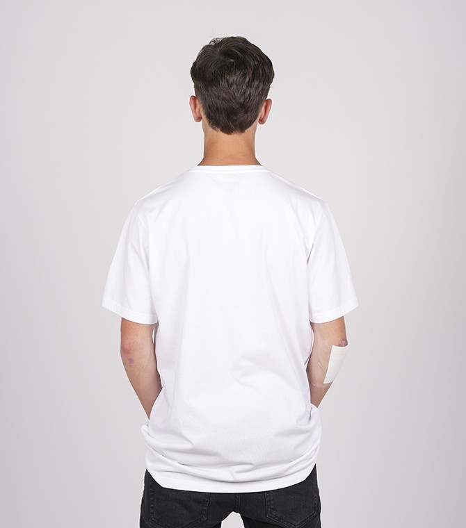 Camiseta STYLING Skatelines - Blanco