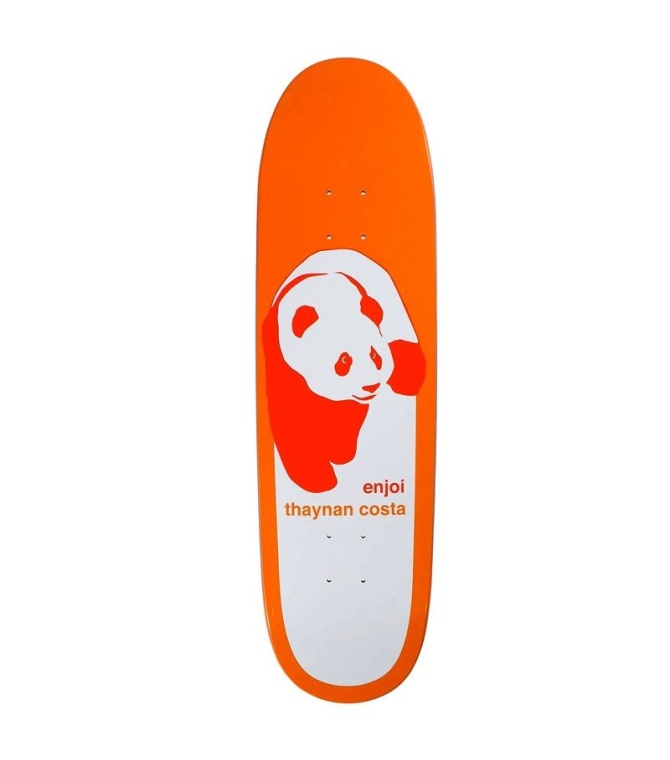 enjoy skateboarding panda