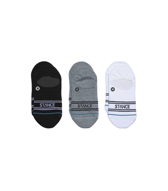 Calcetín STANCE Basic 3 Pack No Show - Multi