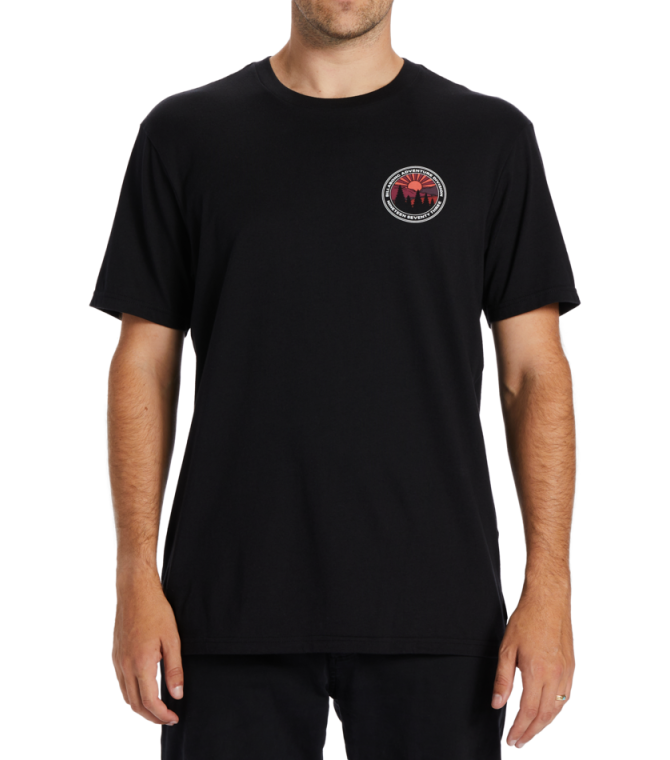 Camiseta BILLABONG Rockies  Tees Blk - Blk