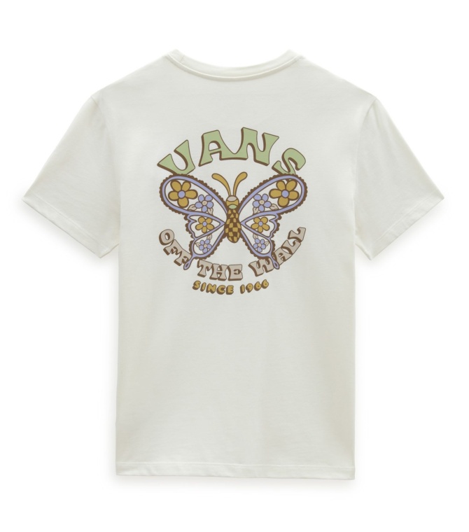 Camiseta VANS Paisley Fly Bff Msca - White