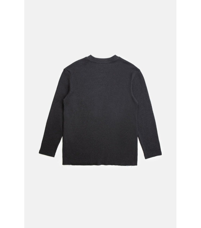 Jersey RHYTHM Classic Waffle Knit - Vintage black