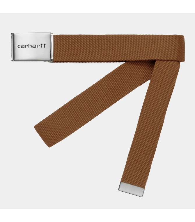Cinturon CARHARTT WIP Clip Belt - Deep h brown
