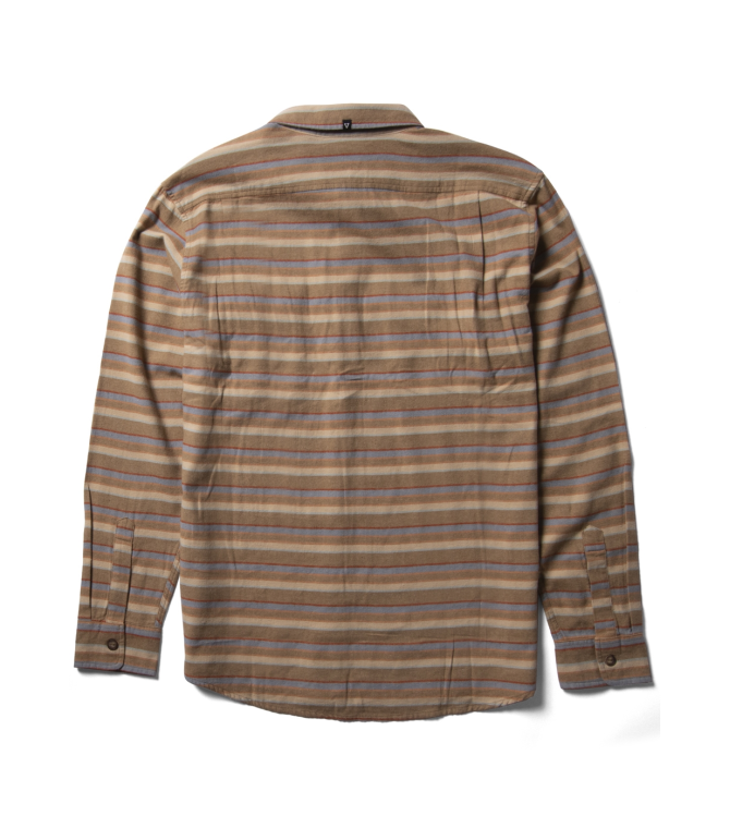 Camisa VISSLA Central Coast Eco Ls Flannel - Kangaroo