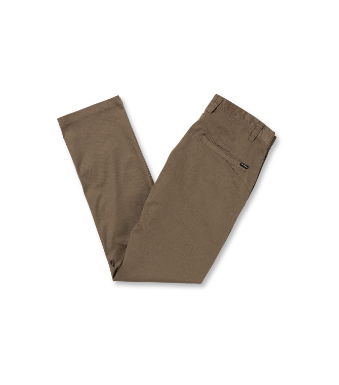 Pantalon VOLCOM Frickin Modern Stret - Mushroom