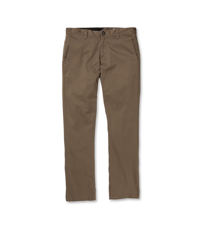 Pantalon VOLCOM Frickin Modern Stret - Mushroom