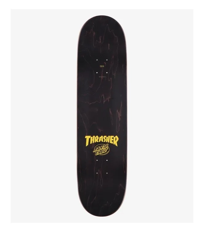 Tabla skate SANTA CRUZ Thrasher Screaming Flame Logo 8.25 X 31. - Assorted