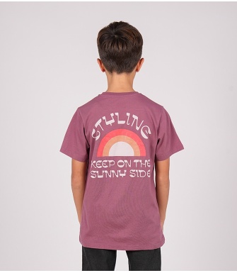 Camiseta STYLING Sunny-Cabernet