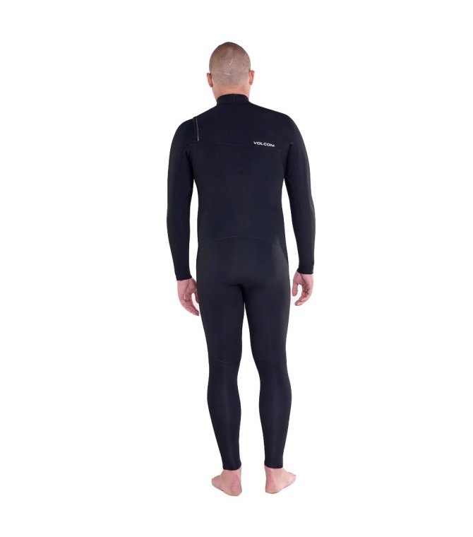 Integral VOLCOM 4/3mm Chest Zip Fullsuit - Black