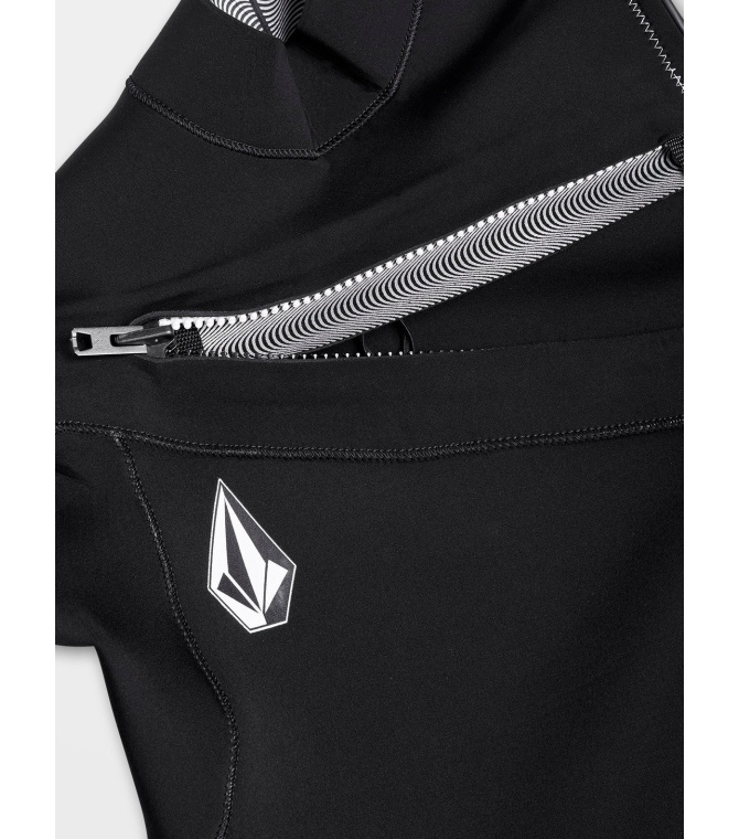 Integral VOLCOM 4/3mm Chest Zip Fullsuit - Black