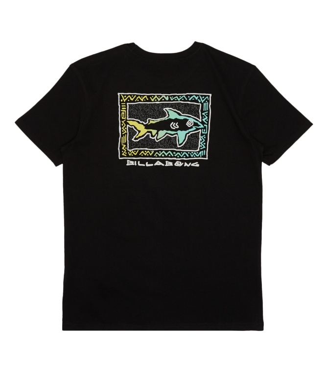 Camiseta BILLABONG Sharky  Tees-Black