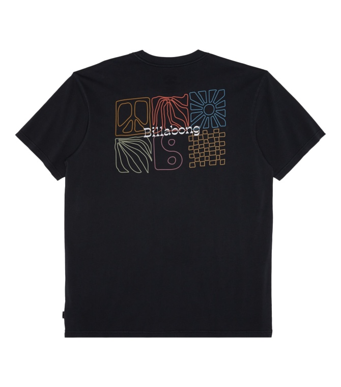Camiseta BILLABONG Reflections  -Black