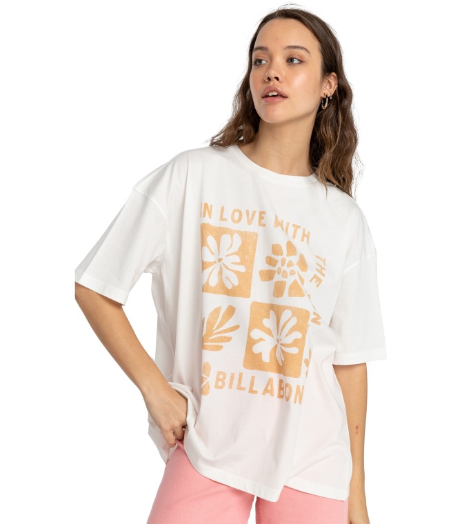 Camiseta BILLABONG In Love With Th-Shitake/Cobblestone
