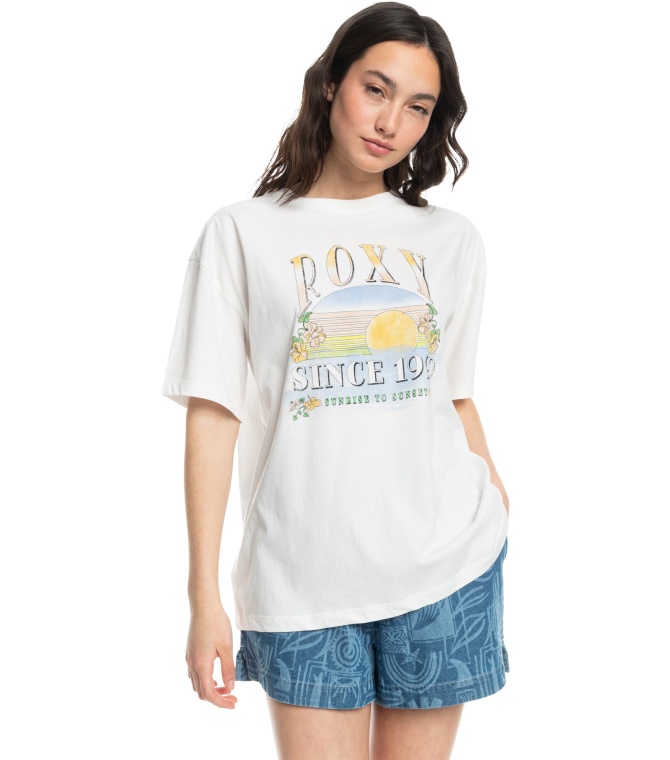 Camiseta ROXY Dreamers Wom A -Snow White - Solid