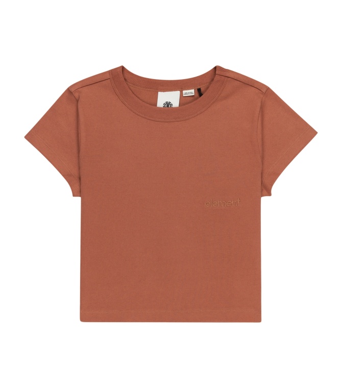 Camiseta ELEMENT Yarnhill  Kttp -Copper Brown - Solid