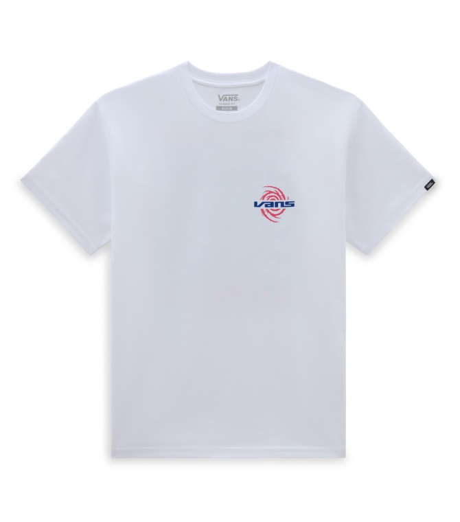 Camiseta VANS Wormhole Warped Ss-White