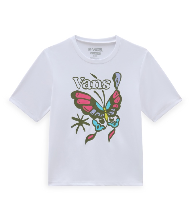 Camiseta VANS Butterfly Float Ss-White