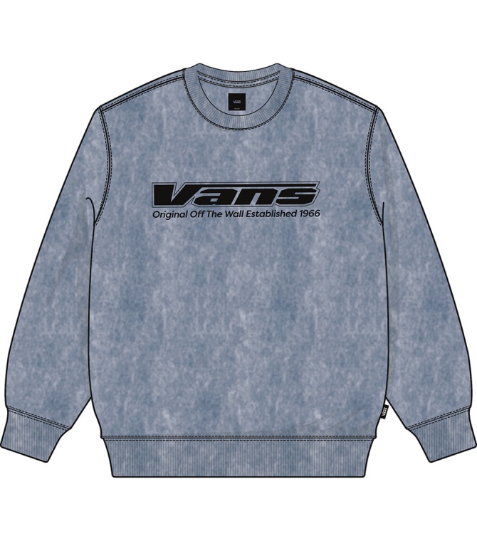 Sudadera VANS Spaced Out Loose Crew-Copen Blue