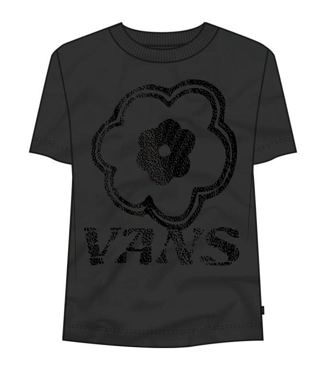Camiseta VANS Blackout Floral-Black