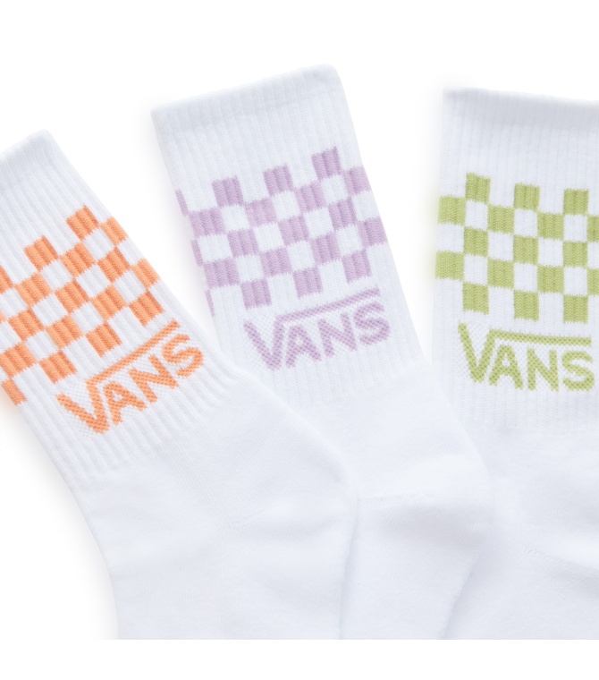 Calcetín VANS Classic Check Crew-Leaf Green