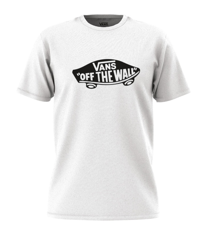 Camiseta VANS Style 76 Ss-White/Black