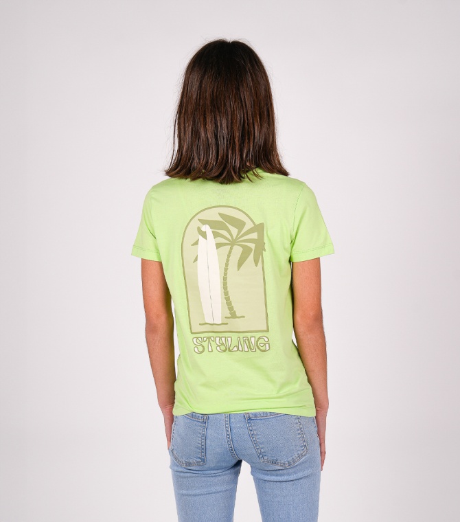 Camiseta STYLING Palm-Lima