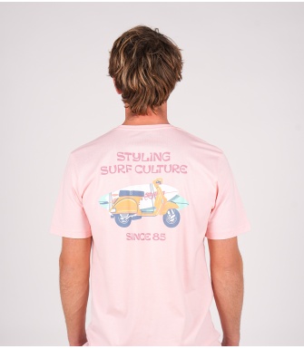 Camiseta STYLING Vespa-Pink