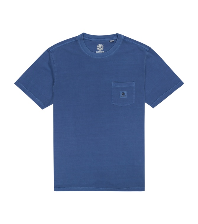 Camiseta ELEMENT Basic Pkt P-Dark Blue - Solid