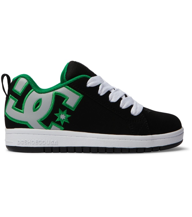 Zapatillas DC Court Graffik  Shoe Bkg - Black/kelly green