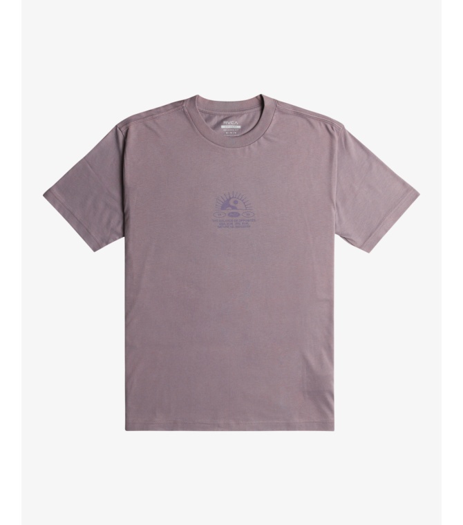 Camiseta RVCA Balance Rise  Tees Slw0 - Gray ridge - solid