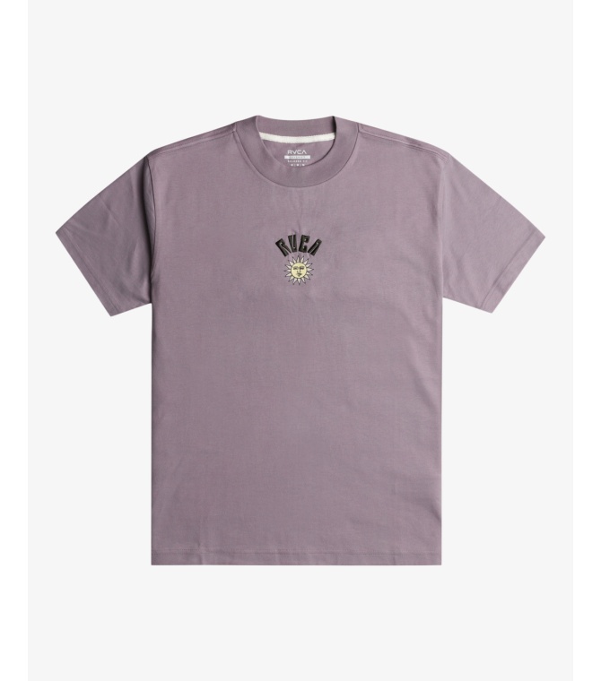 Camiseta RVCA Sun Trap  Tees Slw0 - Gray ridge - solid