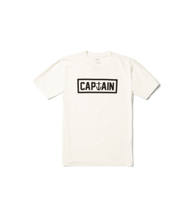 Camiseta CAPTAIN FIN Naval Tee - Vintage white