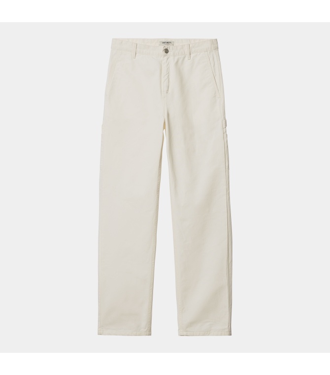Pantalon CARHARTT WIP W  Pierce Pant Straight - Off-white rinsed