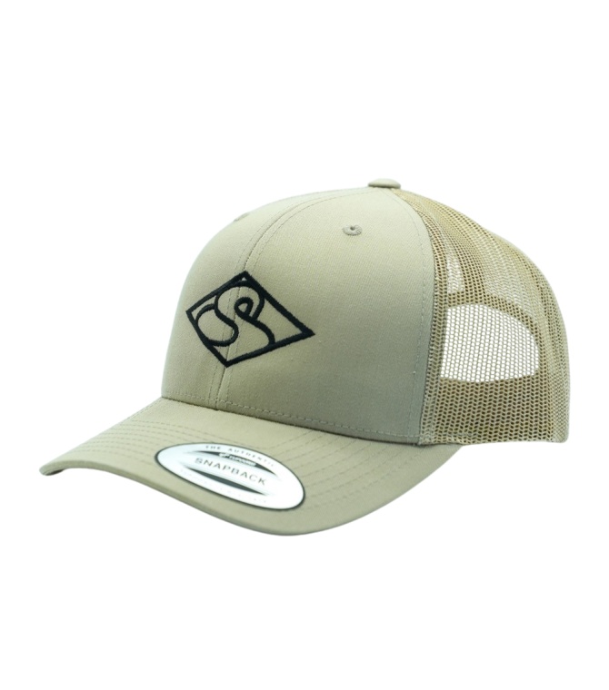 Visera STYLING Gora Reji Vis Curv Class Snapb - Camel