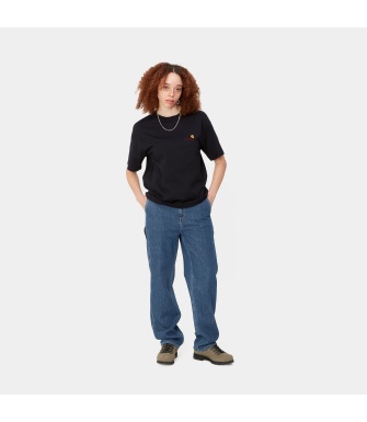 Pantalon CARHARTT WIP W Pierce Pant Straight - Blue stone washed