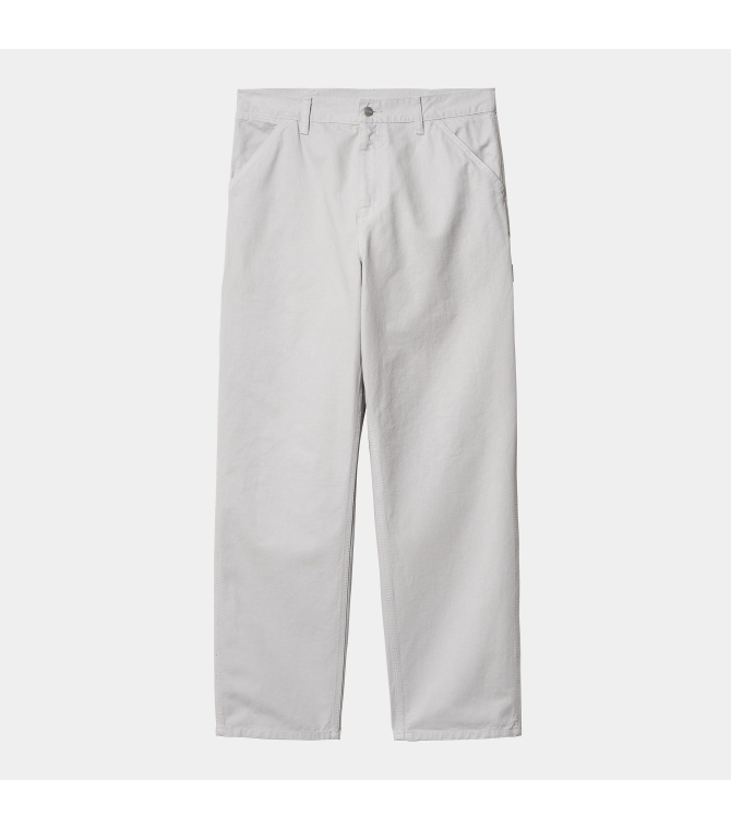 Pantalon CARHARTT WIP Single Knee Pant - Sonic silver garment dyed